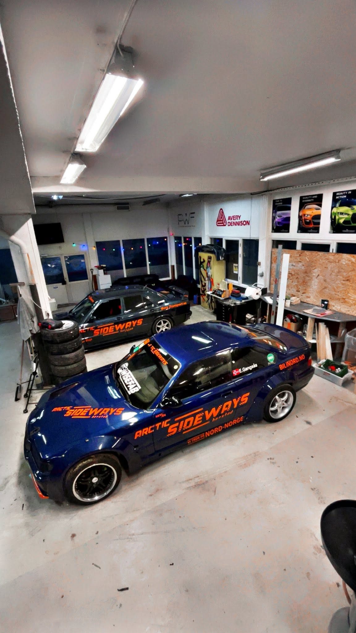 Teamet i garasjen — Arctic Sideways